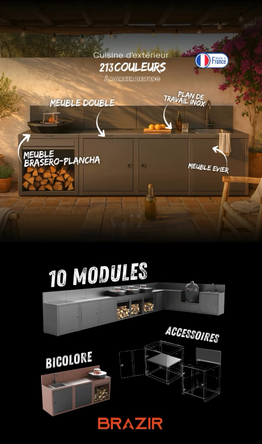 🔥✨ Cuisine extérieur - Brazir ✨🔥